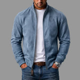 Jakub - Suede Bomber Jacket