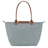 Klasická taška - Veľká Le Pliage Tote, Oceľ