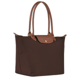 Klasická taška - Veľká Le Pliage Tote, Eben
